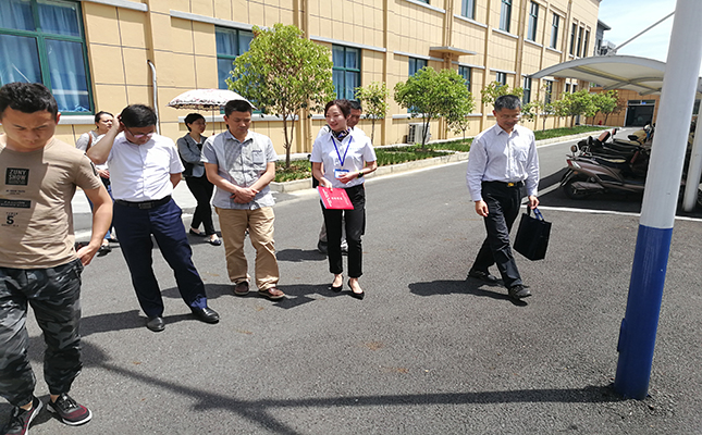 “四送一服”工作组来雅葆轩调研