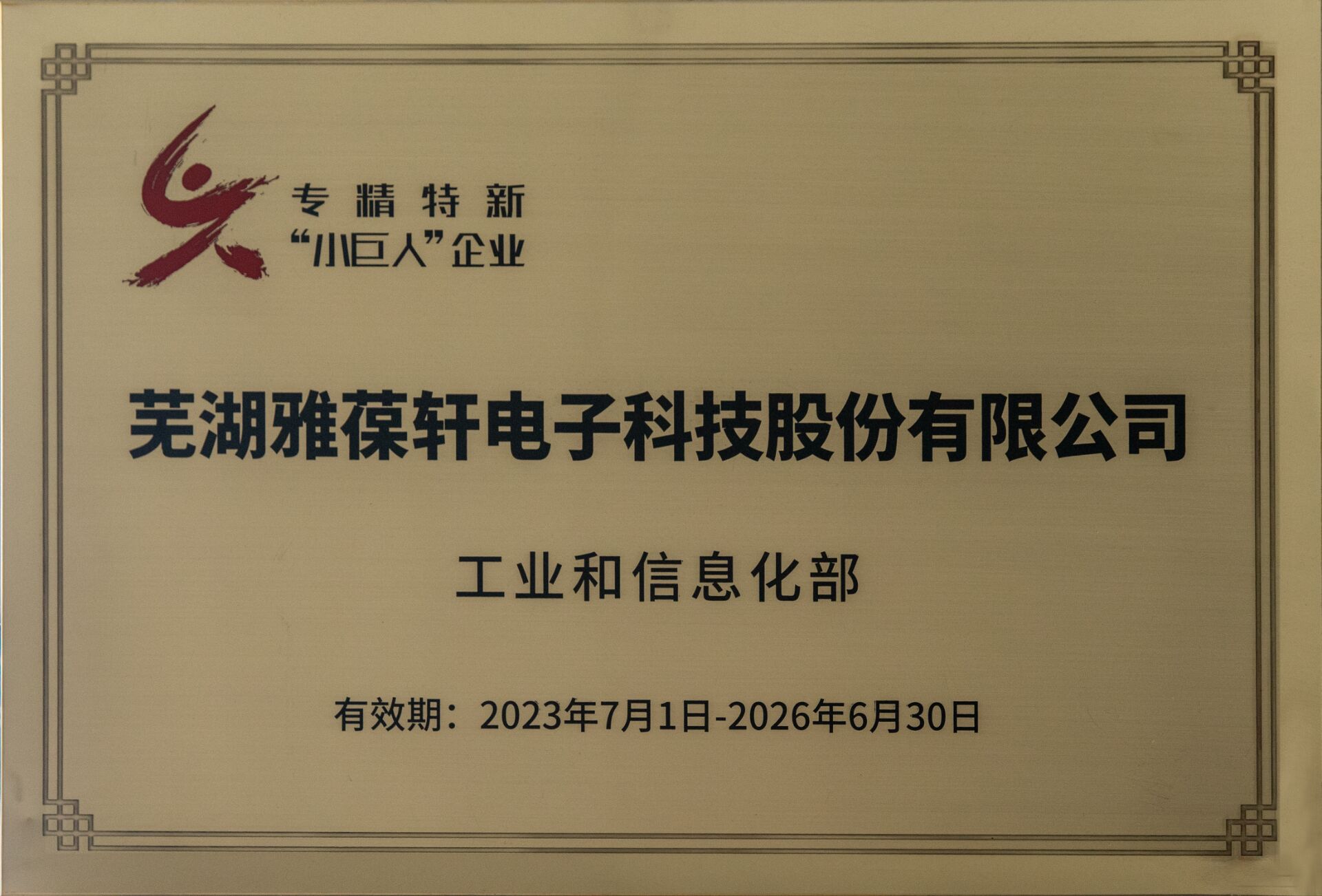 专精特新小巨人企业